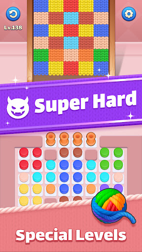 Knit Madness - Wool Color Sort screenshot