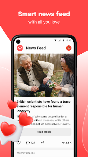 Online chat, calls - Gem Space screenshot