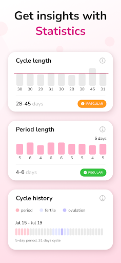 Period Tracker and Calendar screenshot