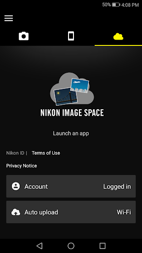 SnapBridge screenshot