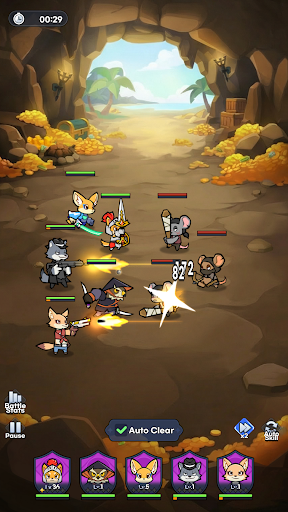 Animal Busters : Idle RPG screenshot