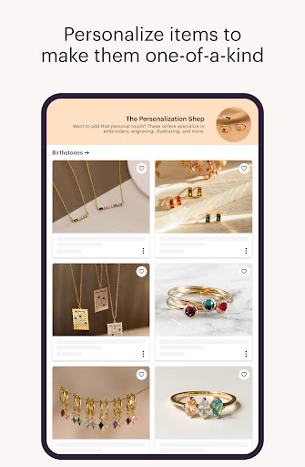 Etsy: A Special Marketplace screenshot