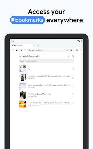 Chrome Beta screenshot