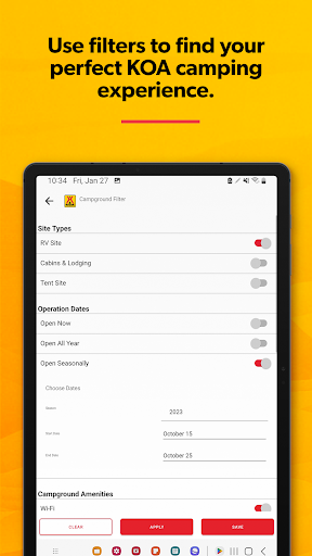 KOA | RV, Cabin & Tent Camping screenshot