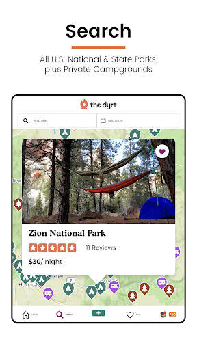 The Dyrt: RV & Free Camping screenshot