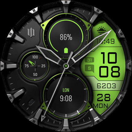S4U Assen - Hybrid watch face screenshot