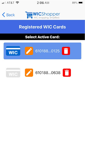 WICShopper screenshot
