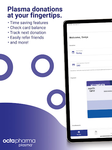 OctaApp – Donate Blood Plasma! screenshot
