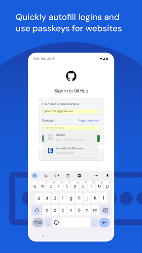 Bitwarden Password Manager screenshot