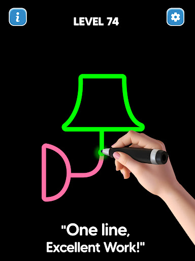 Line Drawing: No Lift Puzzle screenshot