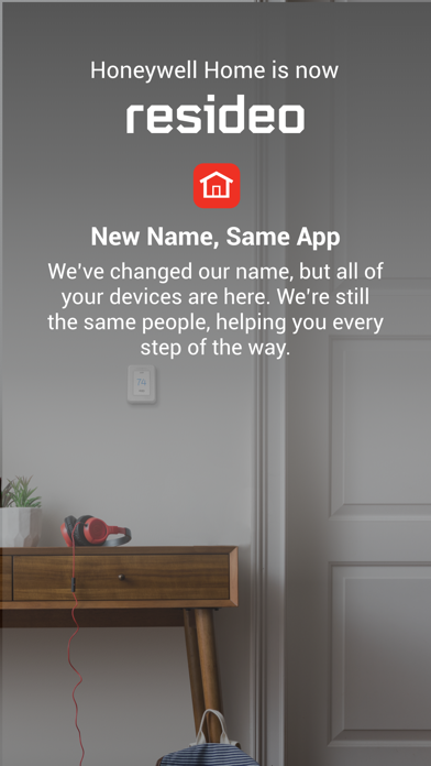 Resideo - Smart Home screenshot