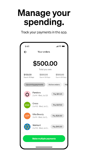 Afterpay: Pay over time screenshot
