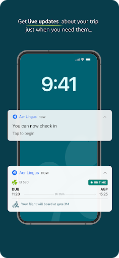 Aer Lingus App screenshot