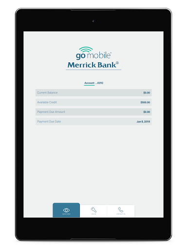 Merrick Bank Mobile screenshot