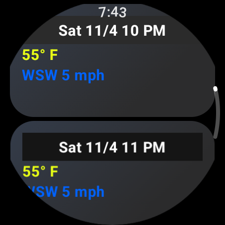 NOAA Weather & Tides screenshot