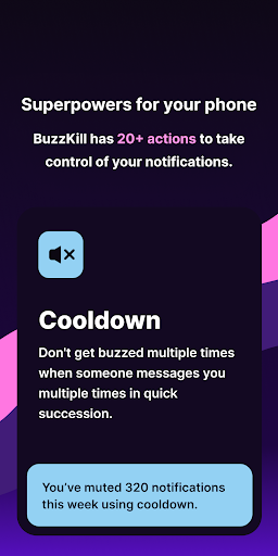BuzzKill Notification Manager screenshot