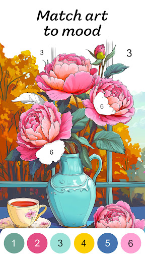 Color by Number for Adults screenshot