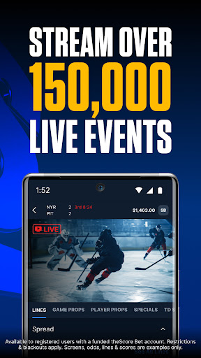 theScore Bet Sportsbook Casino screenshot