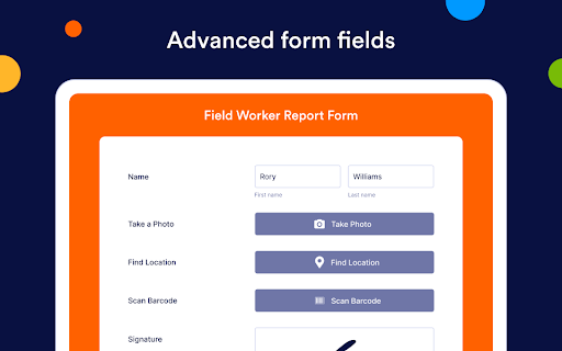 Jotform - Form, Sign & Survey screenshot