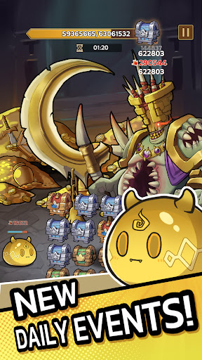 Slime Castle — Idle TD Game screenshot