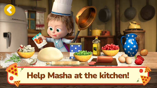 Masha and the Bear Pizza Maker screenshot