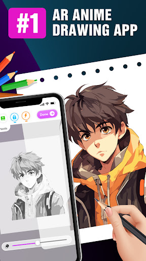 Draw Anime: AR Drawing Sketch screenshot