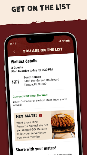 Outback Steakhouse screenshot