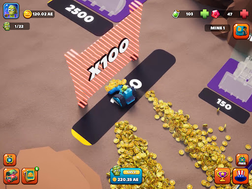 Idle Zombie Miner: Gold Tycoon screenshot