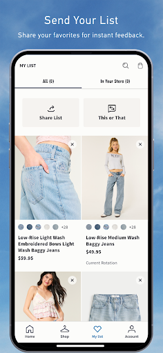 Hollister Co. screenshot