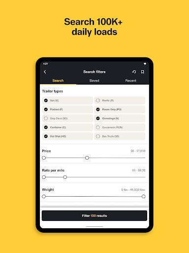 TruckSmarter Load Board & Fuel screenshot