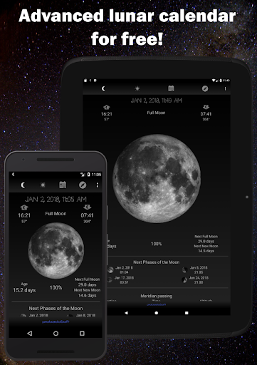Moon Phase Calendar screenshot