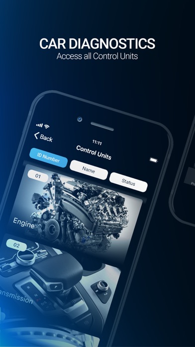 OBDeleven VAG car diagnostics screenshot