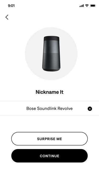 Bose Connect screenshot