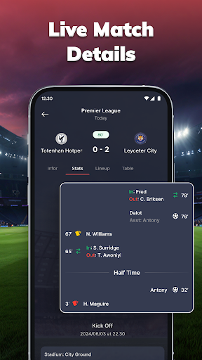 MatchLive: Football Live Score screenshot