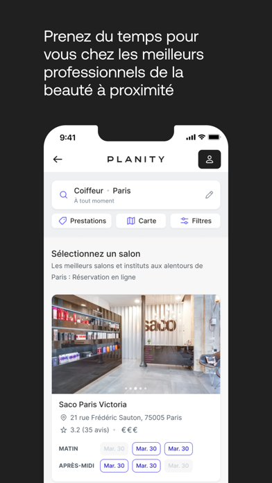 Planity screenshot