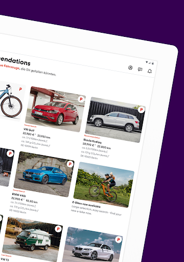 mobile.de - car market screenshot