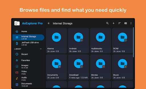 AnExplorer Pro File Transfer screenshot