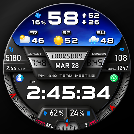 PER27 Digital Watch Face icon
