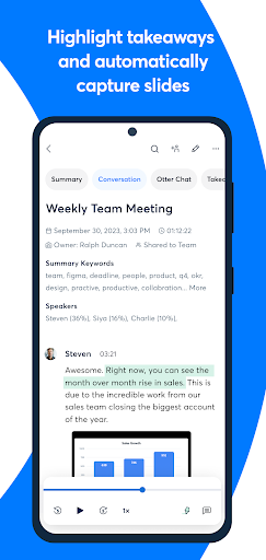 OtterAI Transcribe Voice Notes screenshot