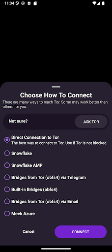 Orbot: Tor for Android screenshot
