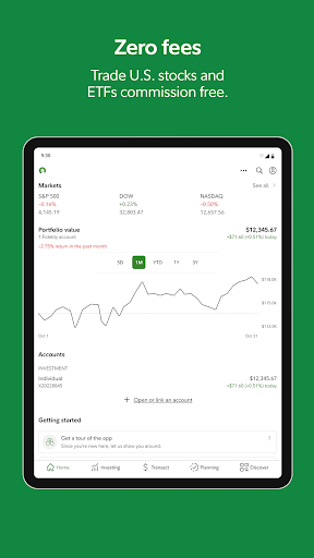 Fidelity Investments screenshot
