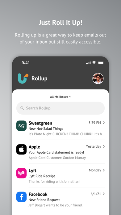 Unroll.Me - Email Cleanup screenshot