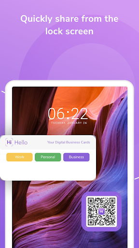 HiHello: Digital Business Card screenshot
