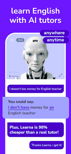 Speak & Learn English: Learna screenshot