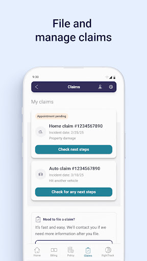 Safeco Mobile screenshot