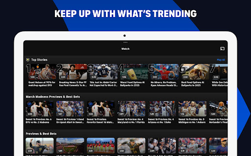 CBS Sports App: Scores & News screenshot