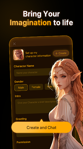 PolyBuzz: Chat with AI Friends screenshot