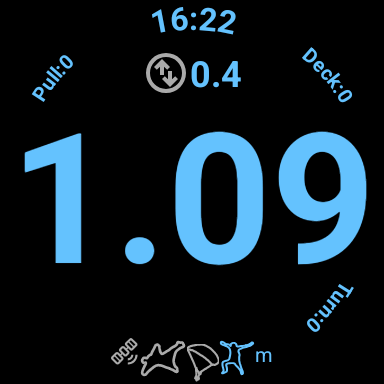 Altimeter Variometer (Wear OS) screenshot
