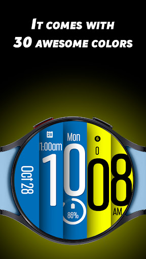 Stretch Fall - Watch face screenshot