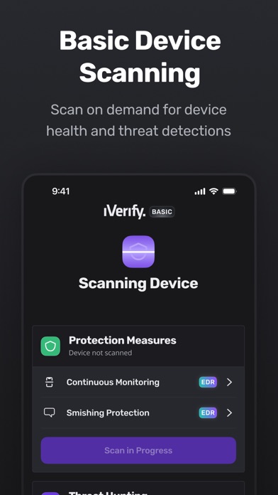 iVerify Basic screenshot